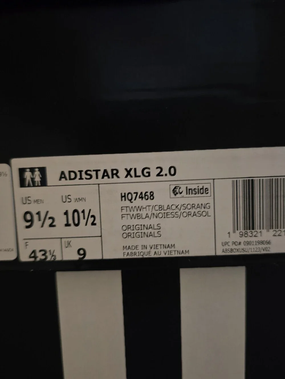 Adidas Adistar XLG 2.0 Solar Orange